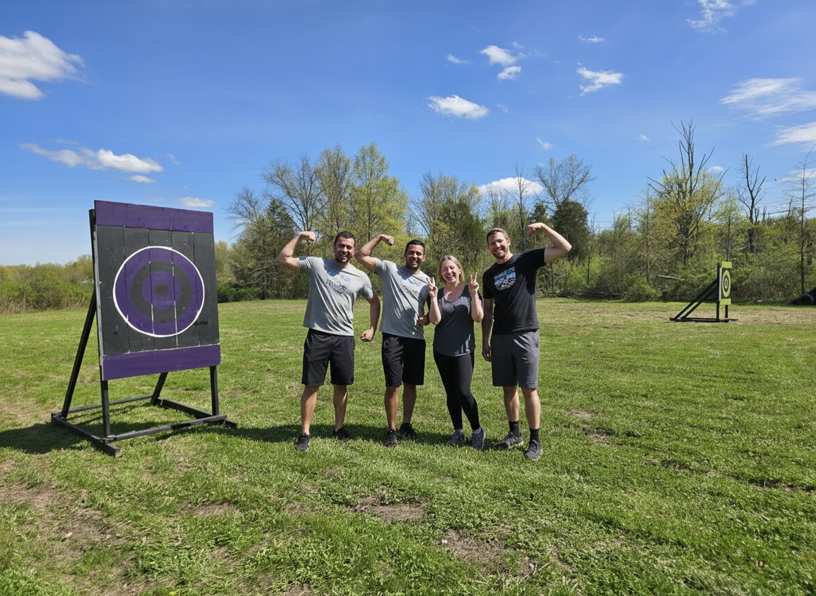 Radical's Rage Rooms — Squad Axe Throwing Session