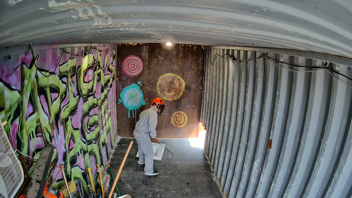 Solo rage room session at Radicals Rage Rooms, Quakertown