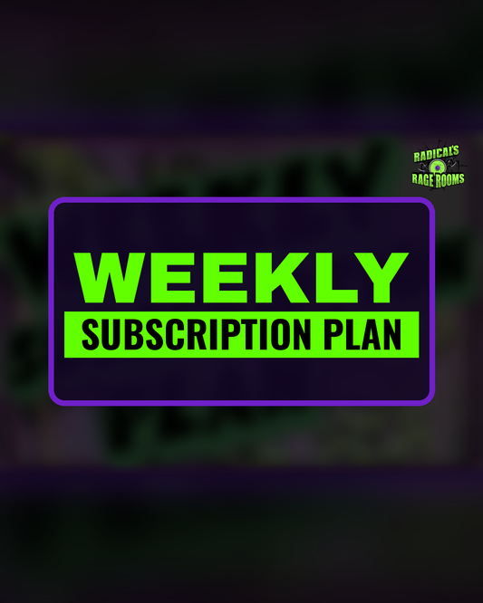 Radicals Rage Rooms Weekly Pass subscription